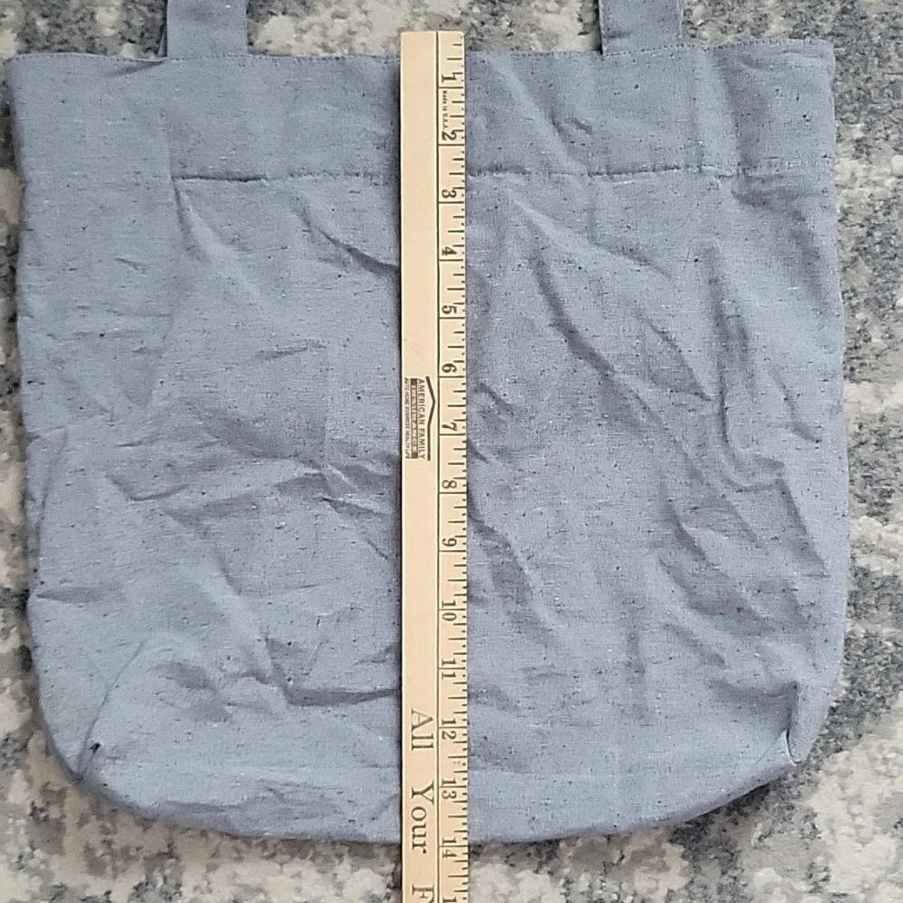Zara Elegant Gray Tote Bag